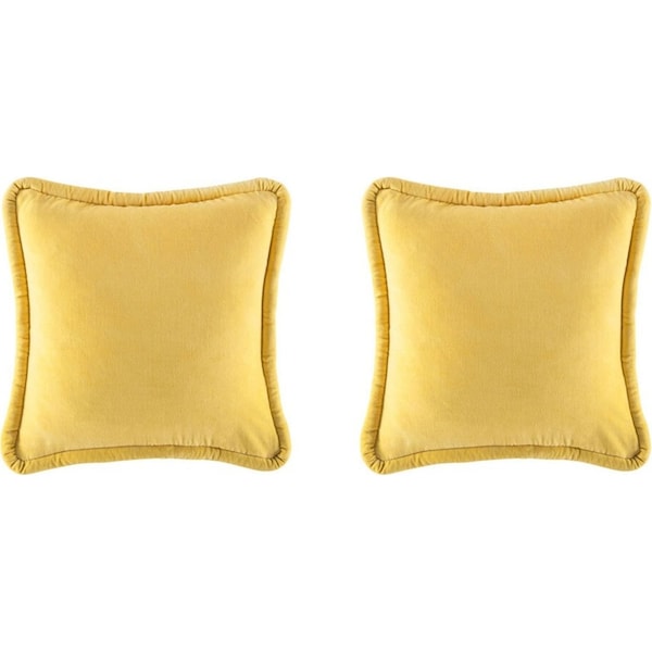 2x Kas Australia Pascale Filled Cushion/Pillow Home Decor Sqr 50x50cm Pineapple