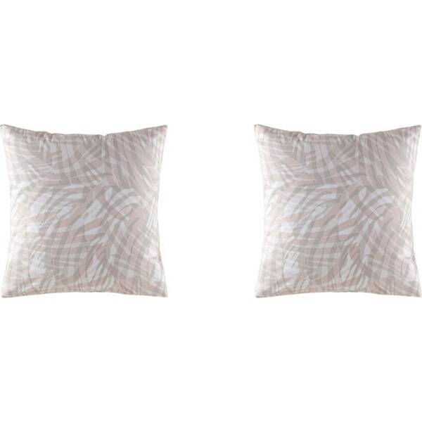2x Kas Australia Kalyro Euro Throw Pillowcase/Cushion Cover 65cm Multicoloured