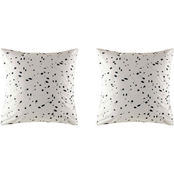 2x Kas Australia Maier Euro Throw Pillowcase/Cushion Cover 65x65cm Multicoloured