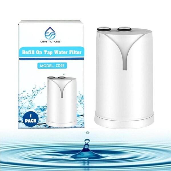Replacement Water Filter Cartridge Compatible with Brita On Tap V-MF, On Tap Pro V-MF, On Tap HF, On Tap Advanced Water Filter System