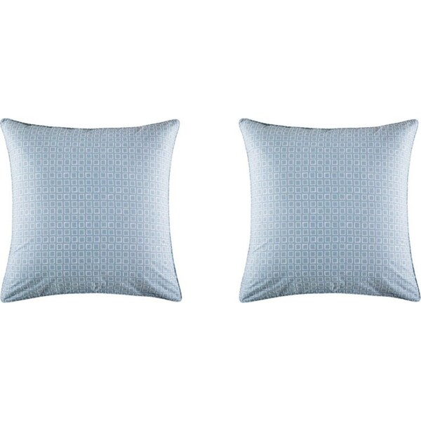 2x Kas Australia Winsley Euro Throw Pillowcase/Cushion Cover 65cm Multicoloured