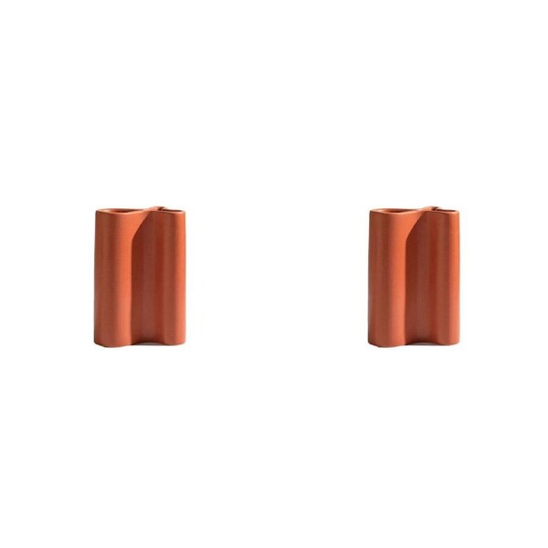 2x Ben David Paloma Flower Vase Large Volcano Decorative Cozy Home/Lounge Decor