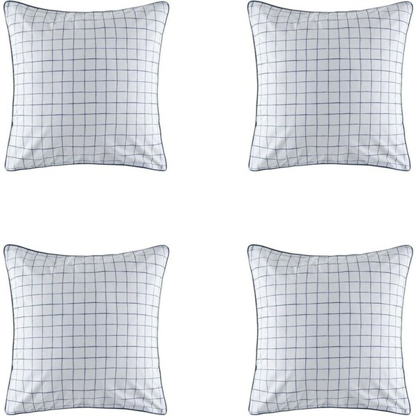 4x Kas Australia Alrima Euro Throw Pillowcase/Cushion Cover 65cm Multicoloured