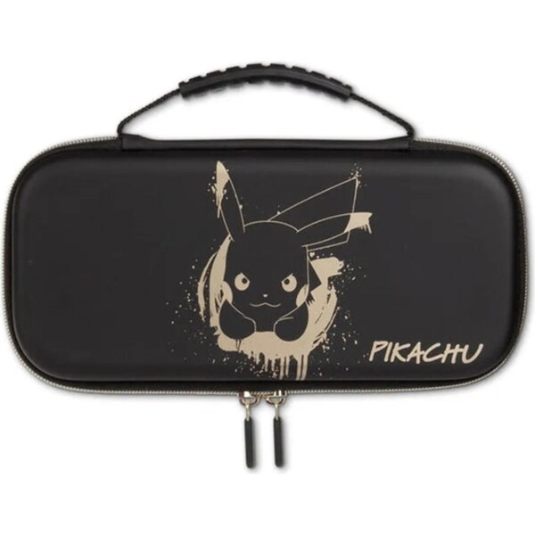 PowerA Protection Case Travel Pro for Nintendo Switch OLED Model/Switch/Switch Lite Pokémon: Pikachu Black/Gold