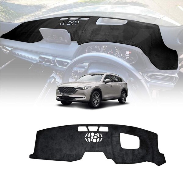 Dash Mat Pad Cover for Mazda CX8 CX-8 2018-2025 Non-Slip Microfiber