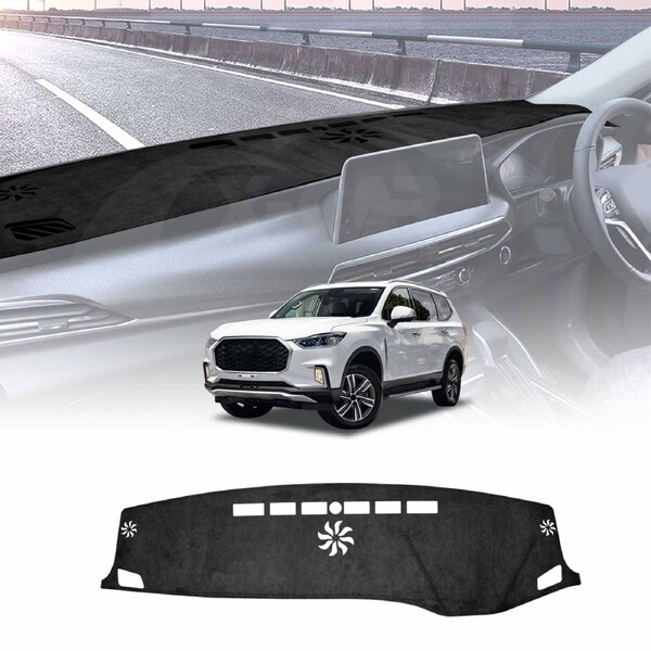 Dash Mat for LDV D90 2017-2024 Non-Slip Microfiber Pad Cover Interior Accessories