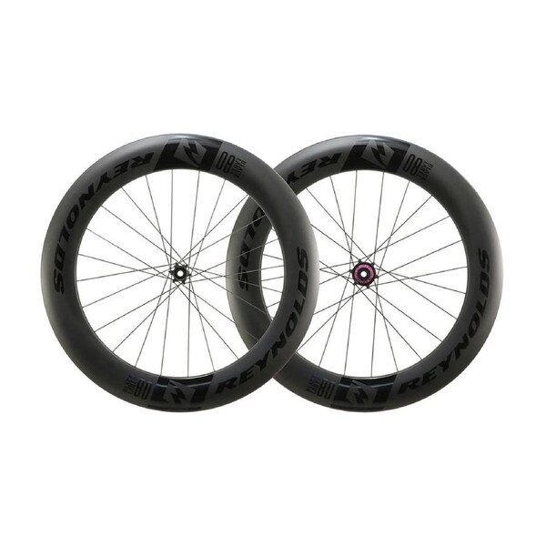 Reynolds Cycling Blacklabel 80 Expert Carbon Disc Wheelset - Black Size Shimano HG