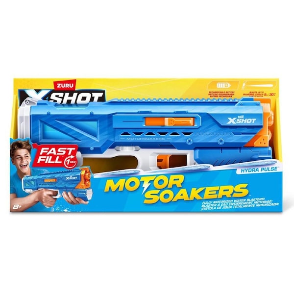 Zuru XShot Fast Fill Motor Soakers Hydra Pulse Water Blaster