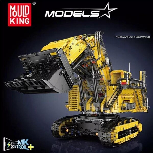 Mould King 17070/17071 No. HEAVY-DUTY EXCAVATOR Building Block Toy 4767 pcs
