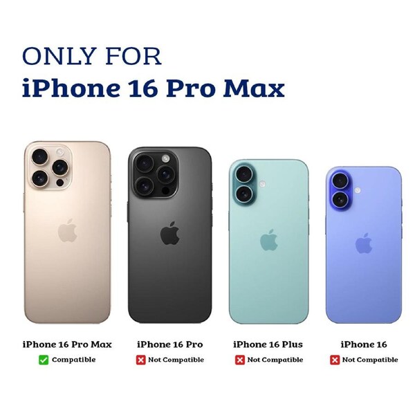 iPhone 16 Pro Max with a soft, impact-resistant liquid silicone case that's stain-proof, MagSafe compatible, and offers reliable drop protection. - Black