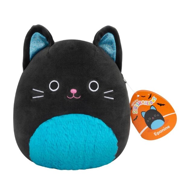 Squishmallows Halloween Eponine the Black Cat 7.5 inch Plush