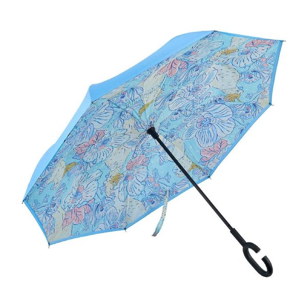 Annabel Trends Reverse Umbrella Inverted Cover w/ C-Handle 81x10cm Hello Cockie