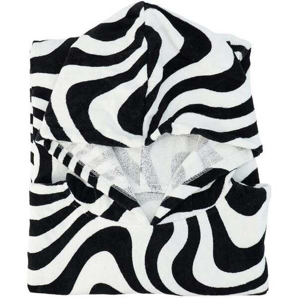 Annabel Trends Beach Poncho 100x82cm Cover Up Absorbent Towel Hypnotic Swirl