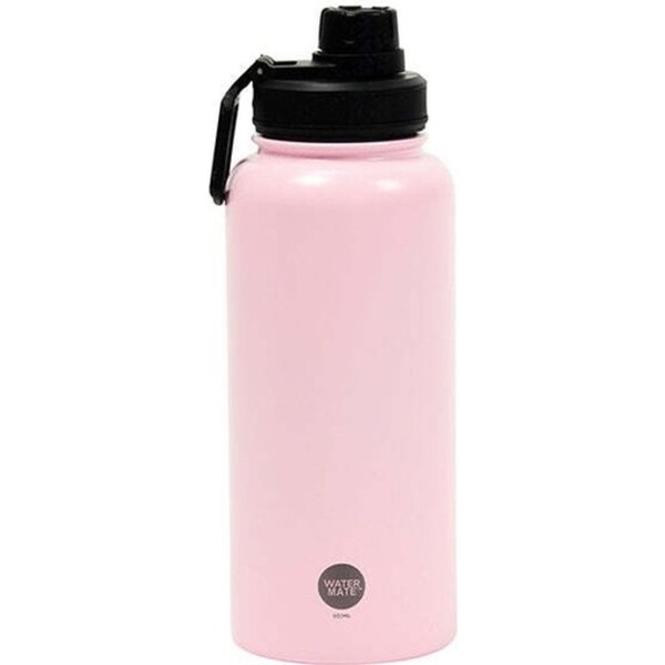 Annabel Trends Watermate 950ml Stainless Steel Drink Water Bottle Pale Pink