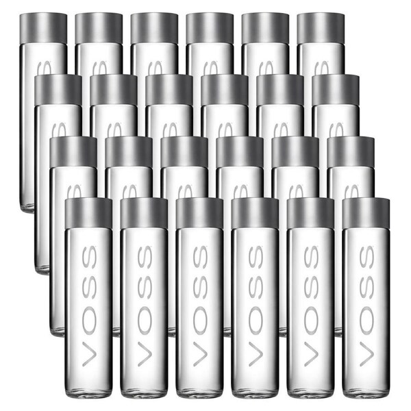 Voss 375Ml Water Still Glass 24 Pack