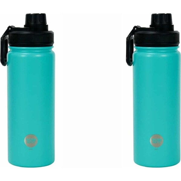 2x Annabel Trends Watermate 550ml Stainless Steel Water Bottle Tumbler Jade