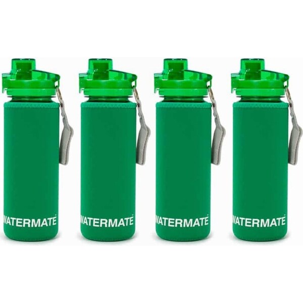 4x Annabel Trends Watermate Neoprene Drink Bottle Cover Insulated Sleeves Green