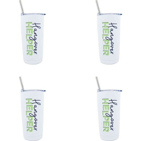 4x Annabel Trends 500ml Stainless Steel Smoothie Tumbler Double Walled Hangover