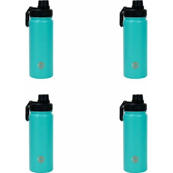 4x Annabel Trends Watermate 550ml Stainless Steel Water Bottle Tumbler Jade
