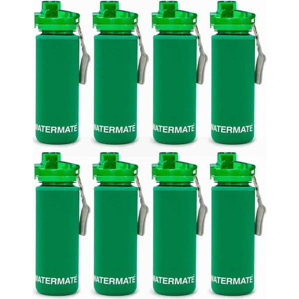 8x Annabel Trends Watermate Neoprene Drink Bottle Cover Insulated Sleeves Green
