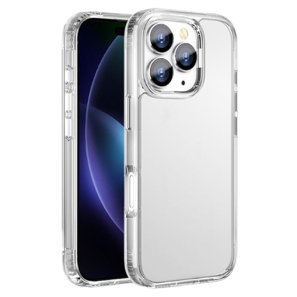 ZUSLAB for Apple iPhone 16 Pro Max Case Slim Hybrid Protective Heavy Duty Shockproof Cover (2024) - Clear