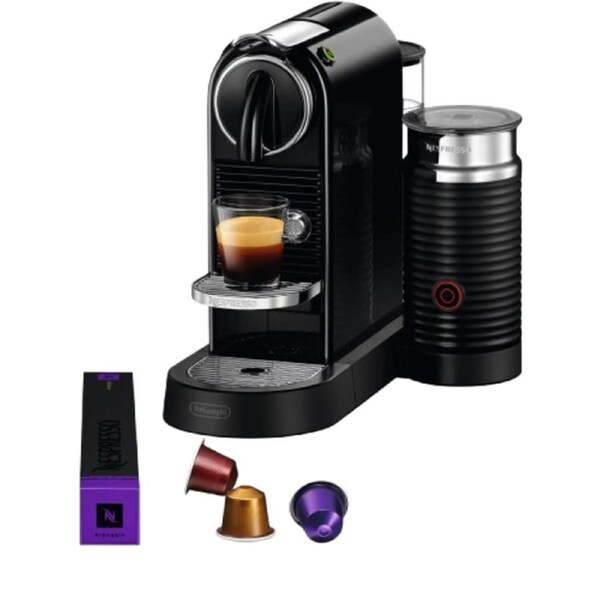 Nespresso Citiz & Milk Coffee Machine by DeLonghi Black