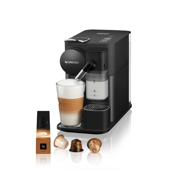 Delonghi Nespresso Lattissima One Capsule Coffee Machine (Black)