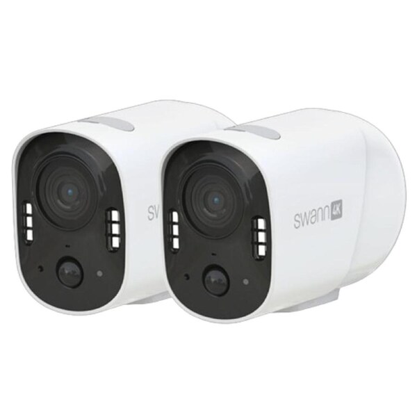 SWANN XTREEM4K WIRELESS SECURITY CAMERA 2 PACK