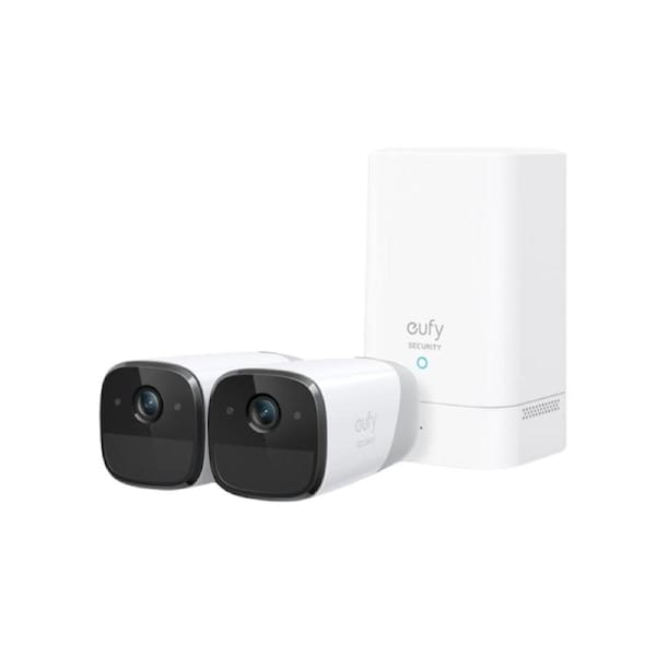 eufy Security eufyCam 2 Pro 2K 2-Pack Camera Kit with HomeBase 2