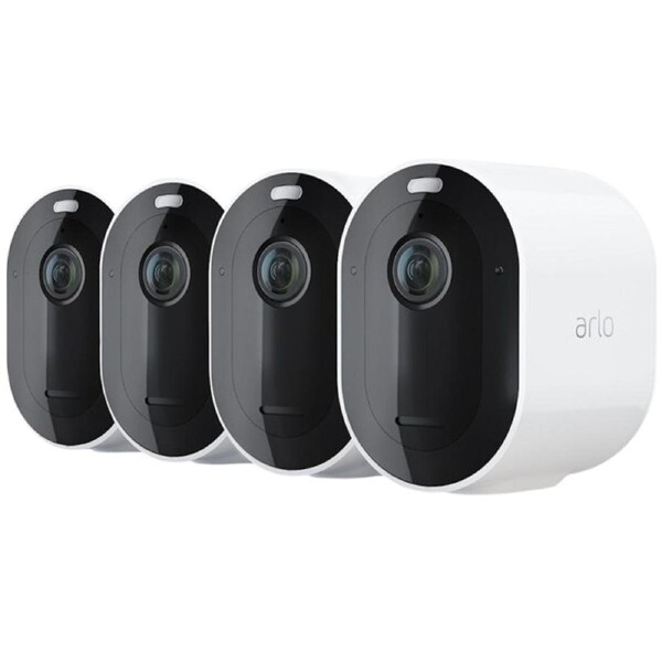 Arlo Pro 5 2K Spotlight Security Camera - 4 Camera Pack