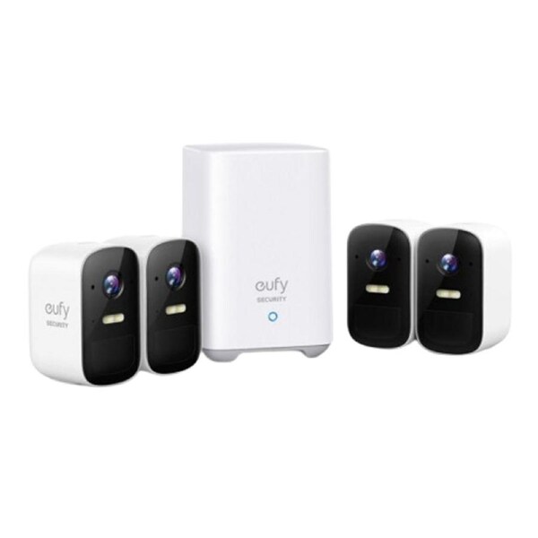 EUFY EUFYCAM 2C 2K WIRELESS HOME SECURITY SYSTEM (4 PACK)
