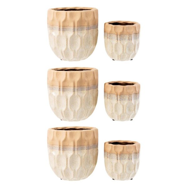 3x 2pc Splosh Desert Dunes Ceramic Planters Plant Pot Home/Garden Small/Large