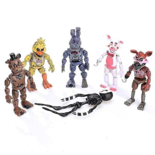 Six Five Nights at Freddy's action figures (FNAF children's toys)