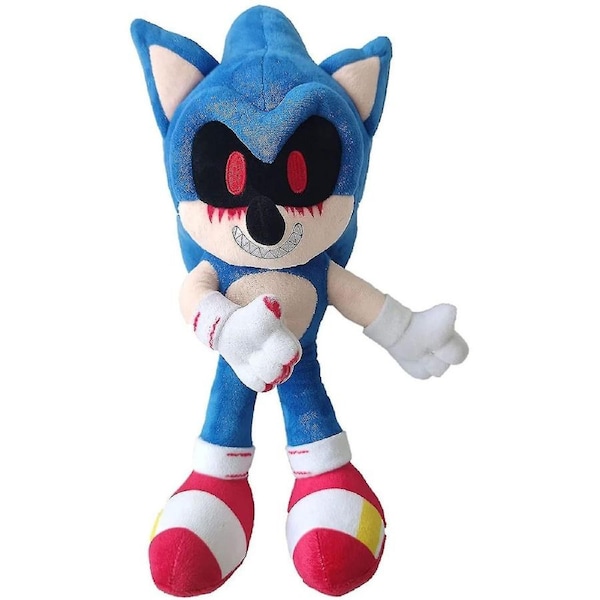 2023 14.6in Sonic Exe Plush Toys, Evil Sonic Stuffed Plush Gift
