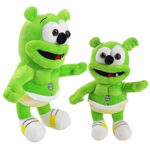 30cm Gummibar Plush Toy Singing I Am A Gummy Bear Soft Stuffed Musical Doll Gift