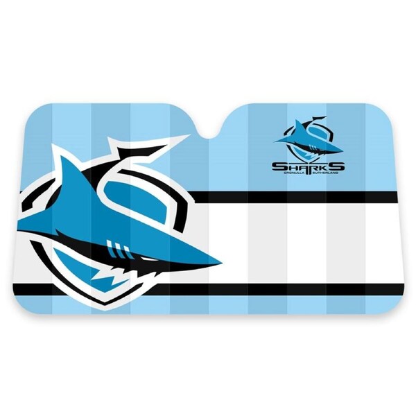 Cronulla Sharks NRL Team Logo Car Sunshade