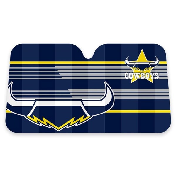 North Queensland QLD Cowboys NRL Team Logo Car Sunshade