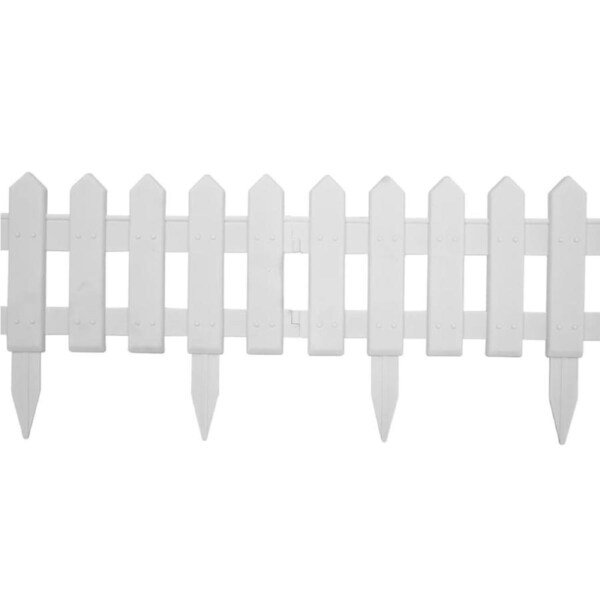 25 Piece Lawn Edgings Weather Resistant PP Garden Fence Flower Bed Edge 10mx29cm