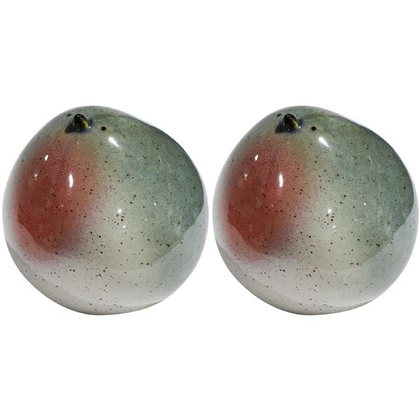 2x LVD Ceramic Birdie Ornament Large Decorative Tabletop Statue Home Decor Olive