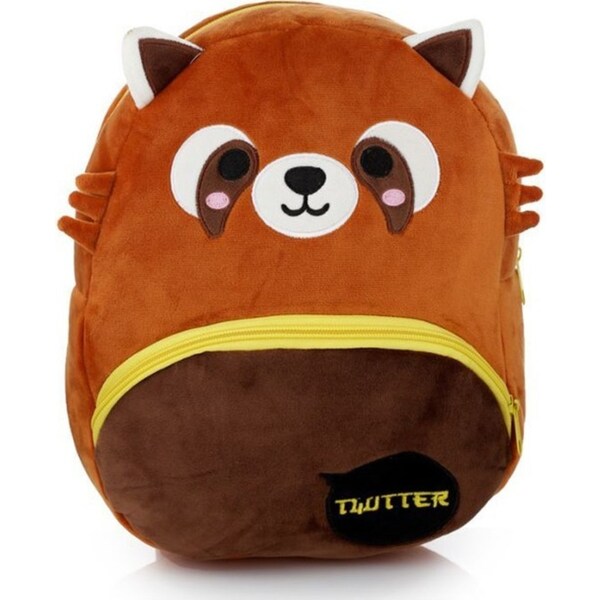 Adoramals 30cm Red Panda Backpack Kids/Children Travel School Animal Plush Bag