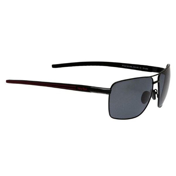 Ugly Fish PT24166 Aluminium Black Frame/Smoke Lens Polarised Sunglasses