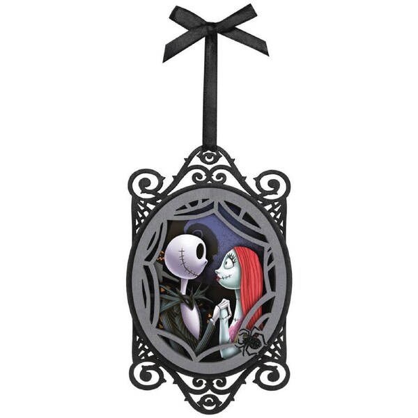2024 Hallmark Keepsake Ornament - Disney Nightmare Before Christmas Jack and Sally Papercraft