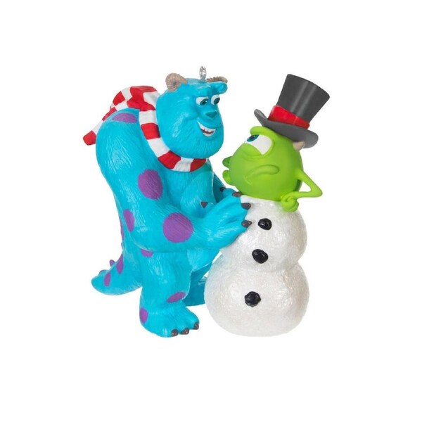 2024 Hallmark Keepsake Ornament - Disney Pixar Monsters Inc. Sulley Builds a Snow-Mike
