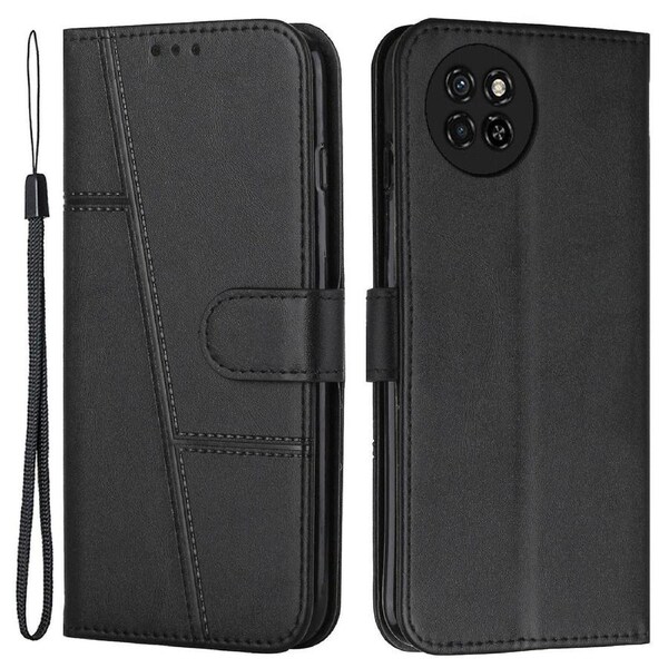 Stand Pu Leather Mobile Phone Cover For Itel S23, Wallet Style Phone Case