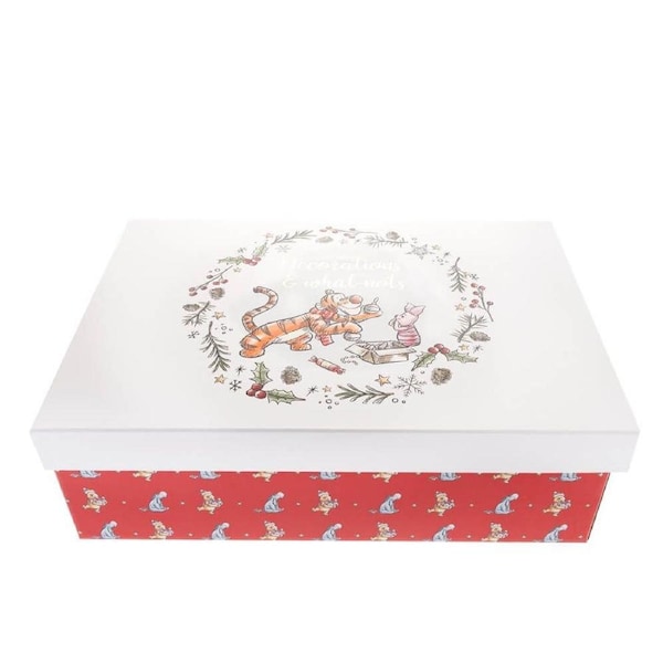 Disney Christmas By Widdop And Co Storage Box: Winnie The Pooh