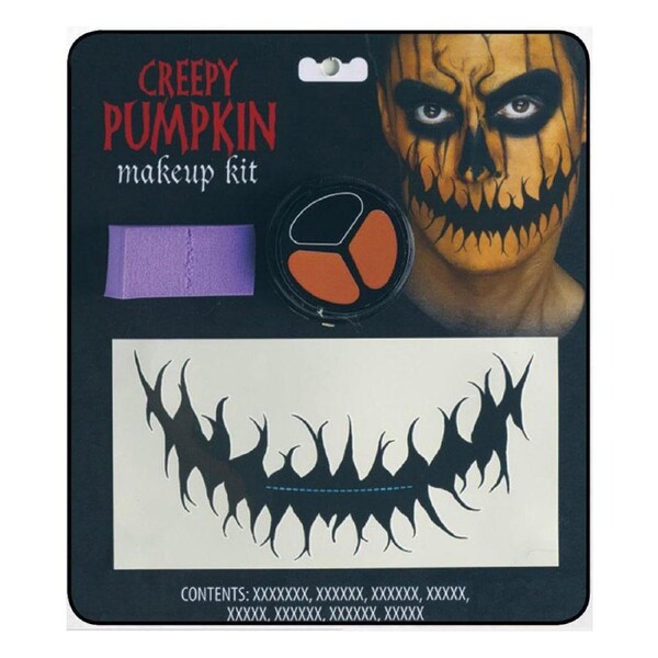 Freakshow Faces Creepy Pumpkin Makeup Kit