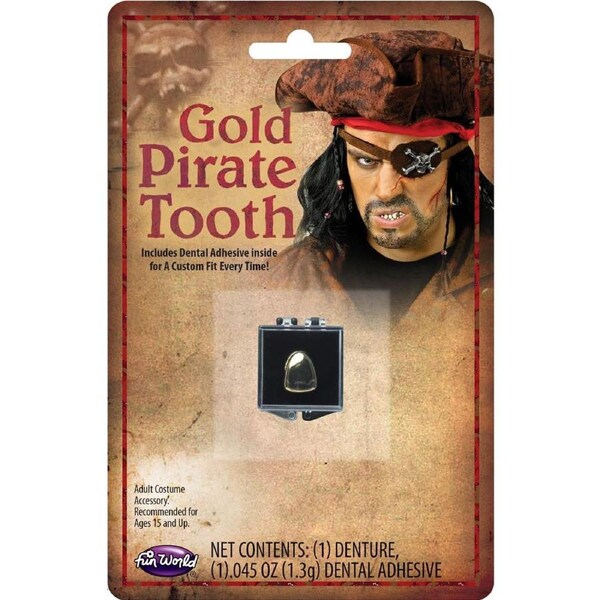 Gold Pirate Tooth