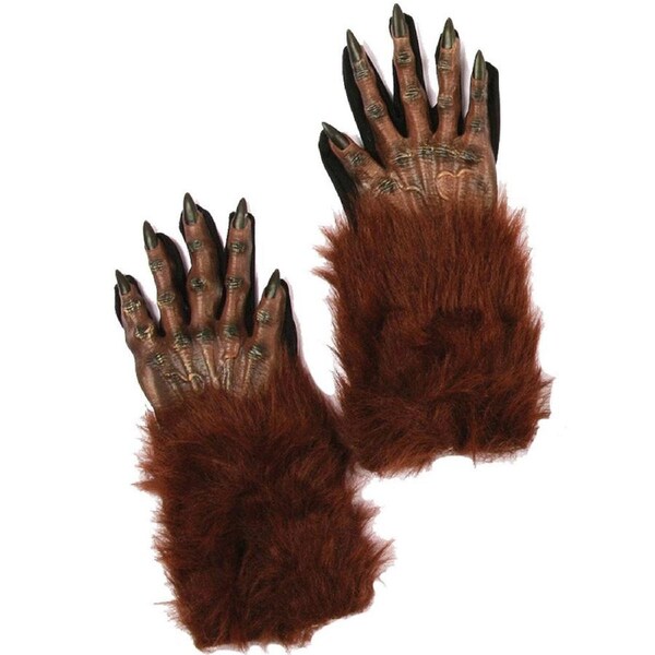 Brown Werewolf Gloves