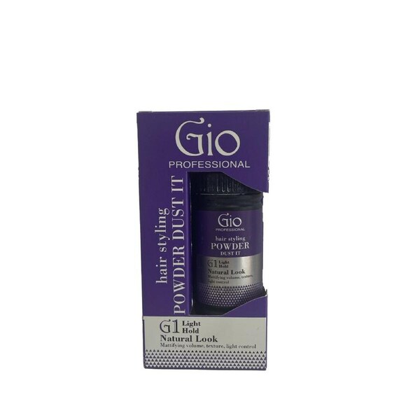 Gio Professional Hair Styling G1 Light Hold Dust It Powder 20g - Purple