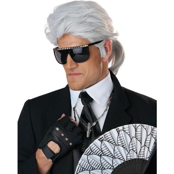 Fashion Legend Grey Ponytail Wig